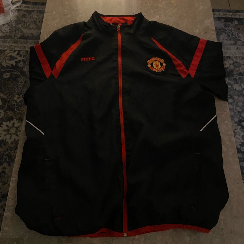 Manchester Black and Red Jacket